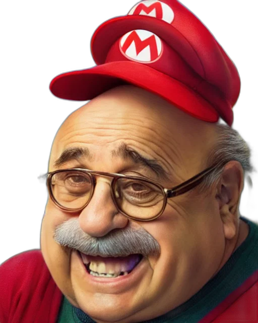 hat, face, animal, staff transparent PNG cut-out