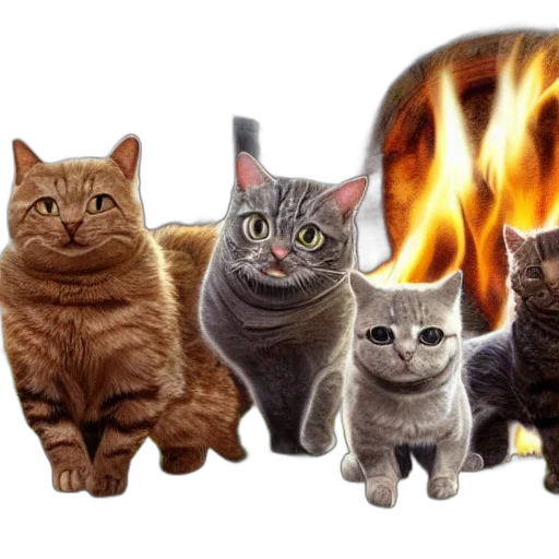 animal, photorealistic, concept art, pixel art transparent PNG cut-out
