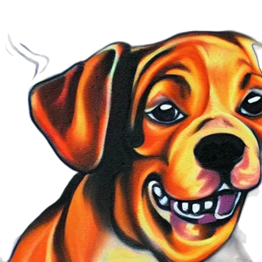 animal, face, staff, watercolor transparent PNG cut-out