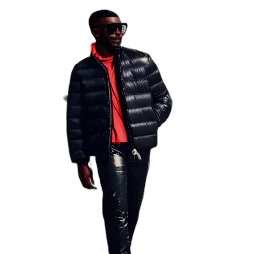 jacket, 3d render, photorealistic, concept art transparent PNG cut-out