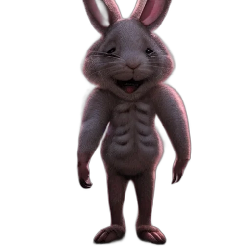 animal, creature, robot, 3d render transparent PNG cut-out