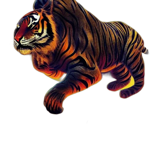 animal, creature, fantasy art, watercolor transparent PNG cut-out