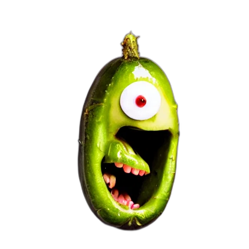 food, face, creature, animal transparent PNG cut-out