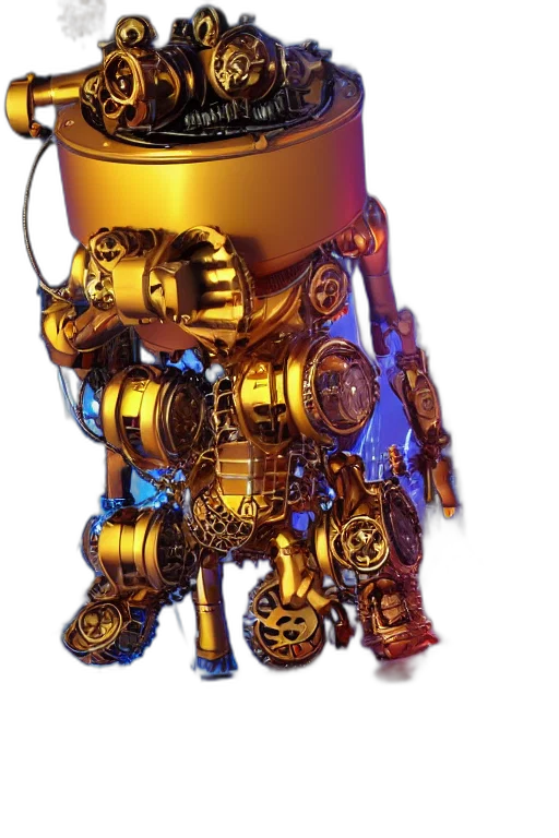 robot, weapon, animal, staff transparent PNG cut-out