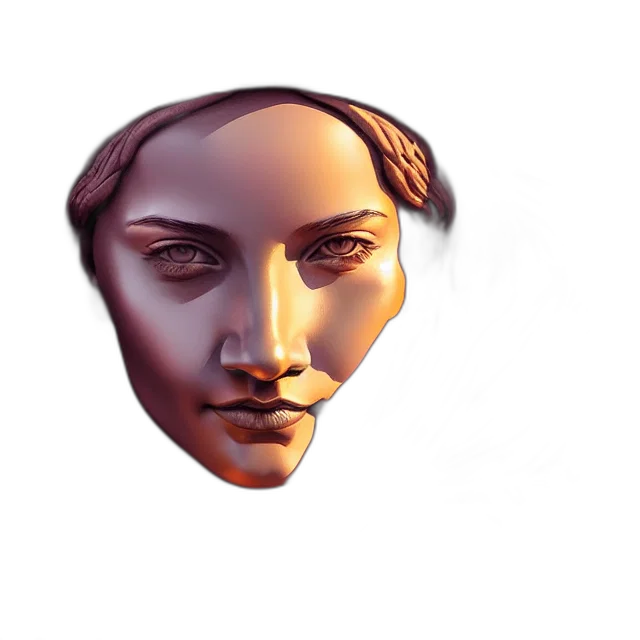 face, jewelry, crown, mask transparent PNG cut-out