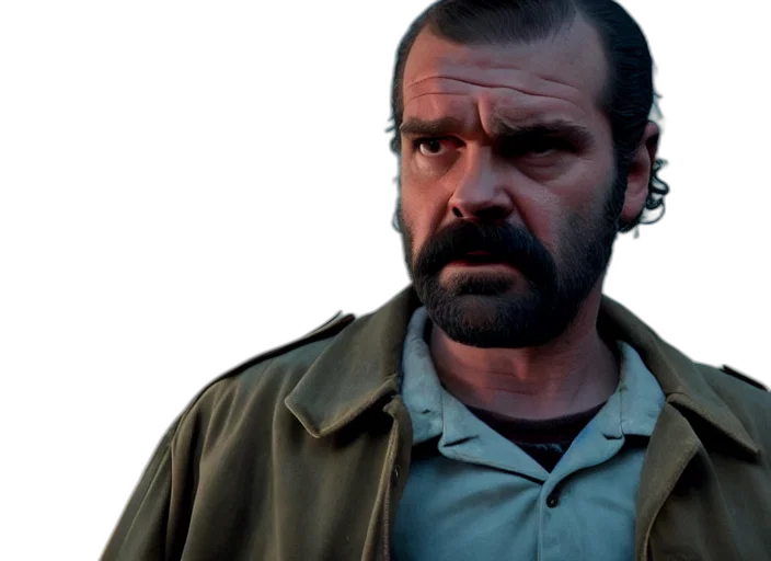 jacket, face, photorealistic, concept art transparent PNG cut-out