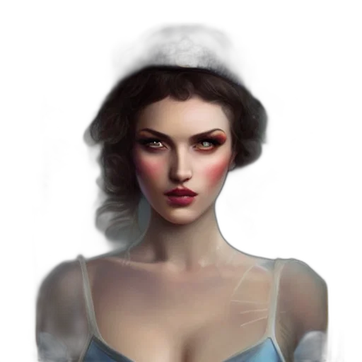 hat, face, crown, dress transparent PNG cut-out