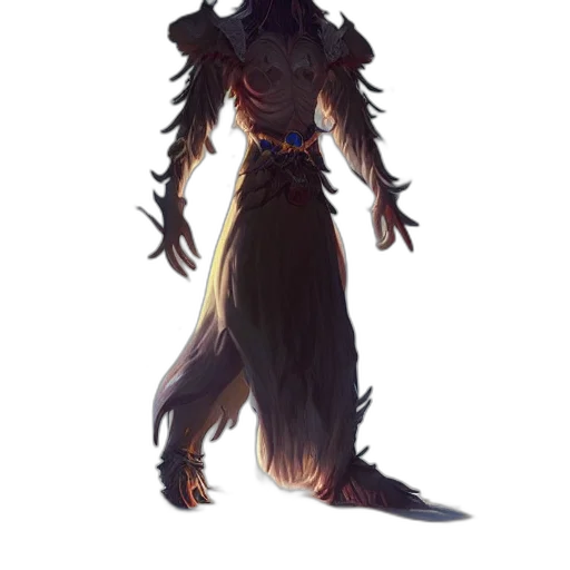 creature, staff, animal, concept art transparent PNG cut-out