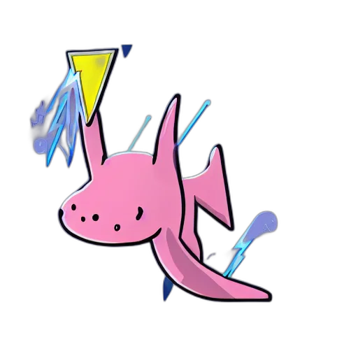 dragon, creature, staff, animal transparent PNG cut-out
