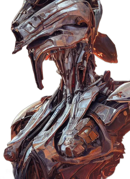 robot, face, mask, creature transparent PNG cut-out