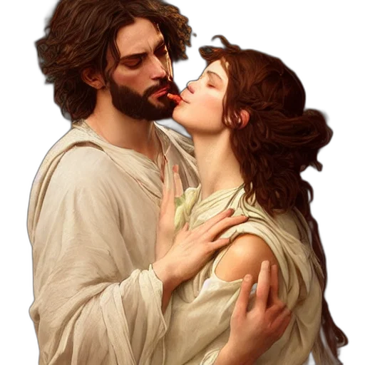 photorealistic, oil painting, concept art, fantasy art transparent PNG cut-out