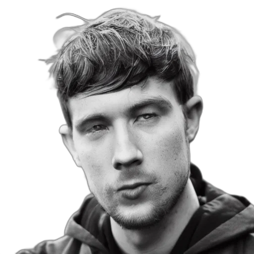 face, jacket, staff, hair transparent PNG cut-out
