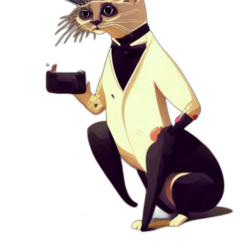 staff, animal, concept art, cartoon transparent PNG cut-out