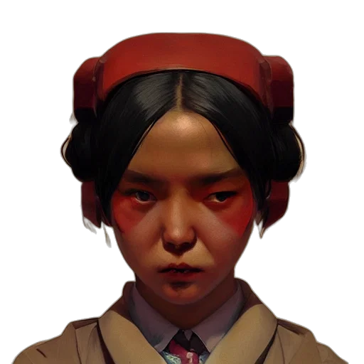 face, staff, mask, hat transparent PNG cut-out
