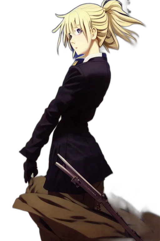staff, weapon, sword, jacket transparent PNG cut-out