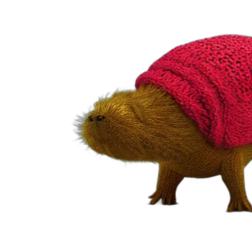 hat, animal, creature, dress transparent PNG cut-out