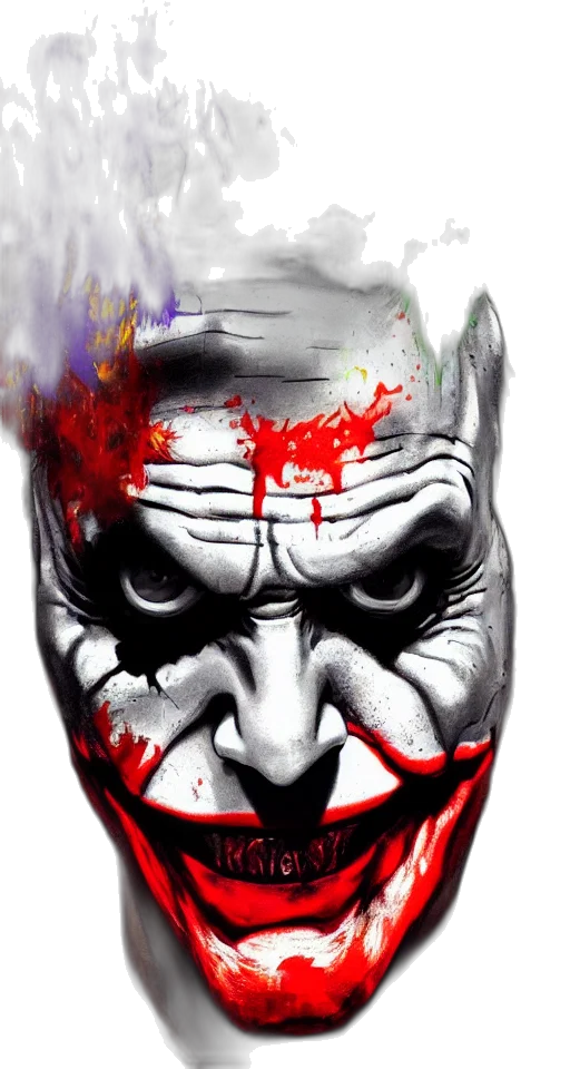 mask, face, comic book art, concept art transparent PNG cut-out