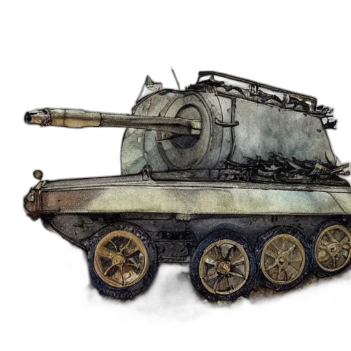 weapon, car, concept art, photorealistic transparent PNG cut-out