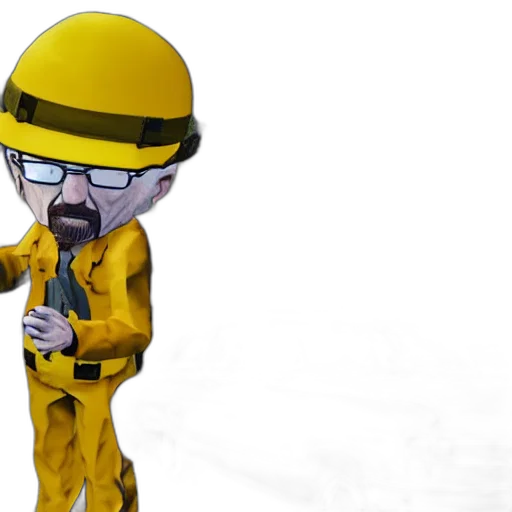 staff, robot, 3d render, concept art transparent PNG cut-out