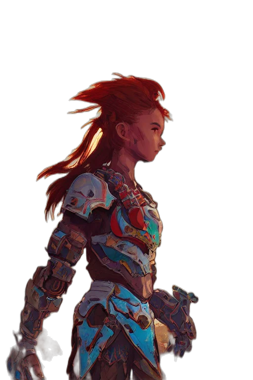 robot, sword, weapon, concept art transparent PNG cut-out