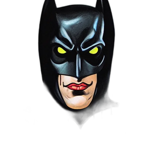 mask, comic book art, cartoon, concept art transparent PNG cut-out