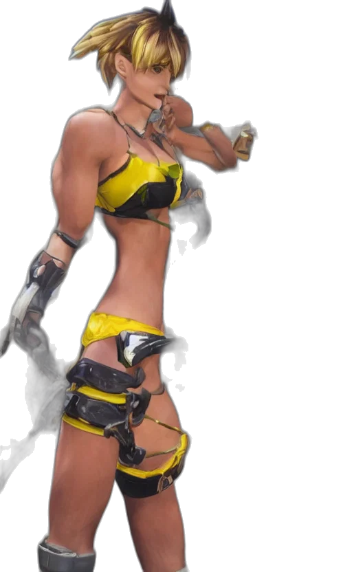 staff, weapon, robot, cyberpunk transparent PNG cut-out