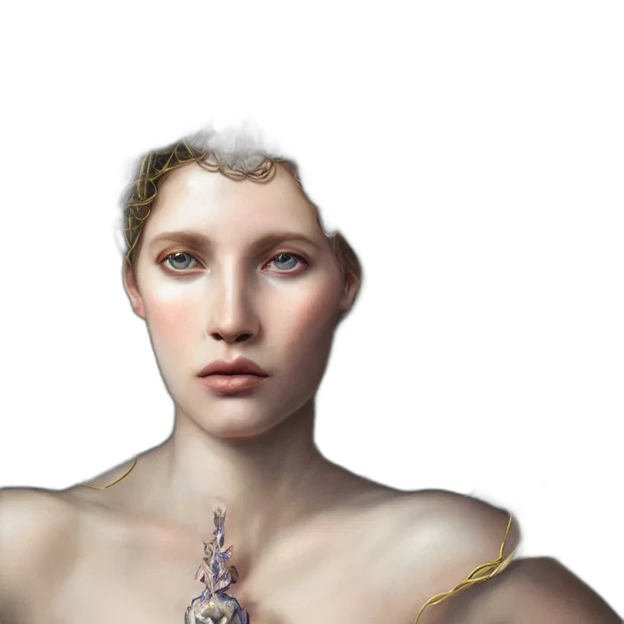 jewelry, crown, face, hair transparent PNG cut-out