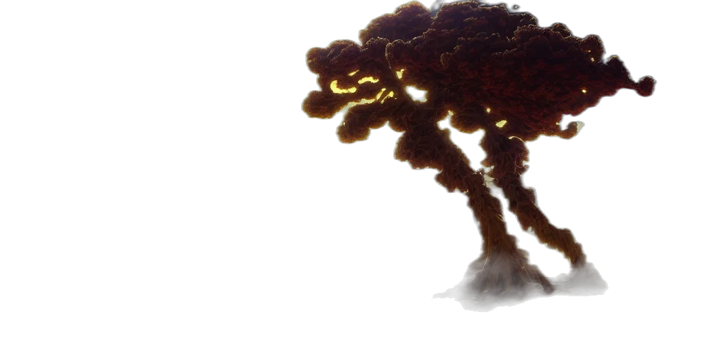 tree, creature, hair, crown transparent PNG cut-out