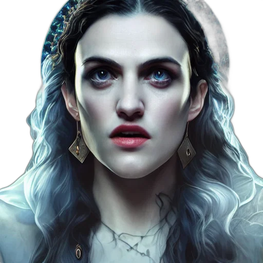 face, crown, jewelry, fantasy art transparent PNG cut-out