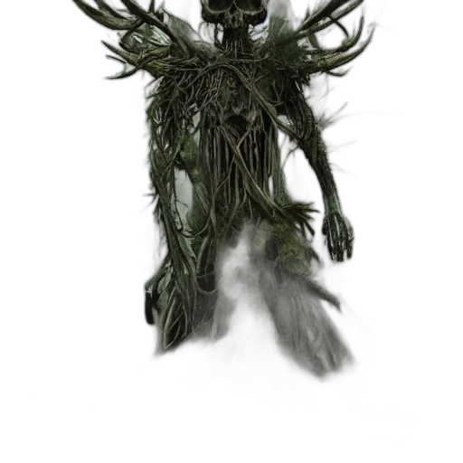 creature, mask, hair, animal transparent PNG cut-out