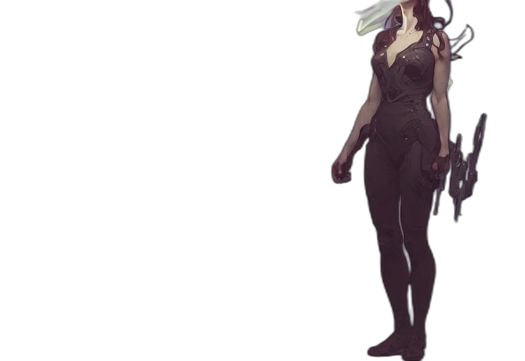 mask, dress, hat, weapon transparent PNG cut-out