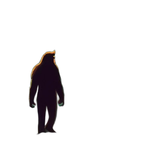 creature, animal, mask, hair transparent PNG cut-out