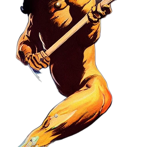 sword, staff, weapon, hair transparent PNG cut-out