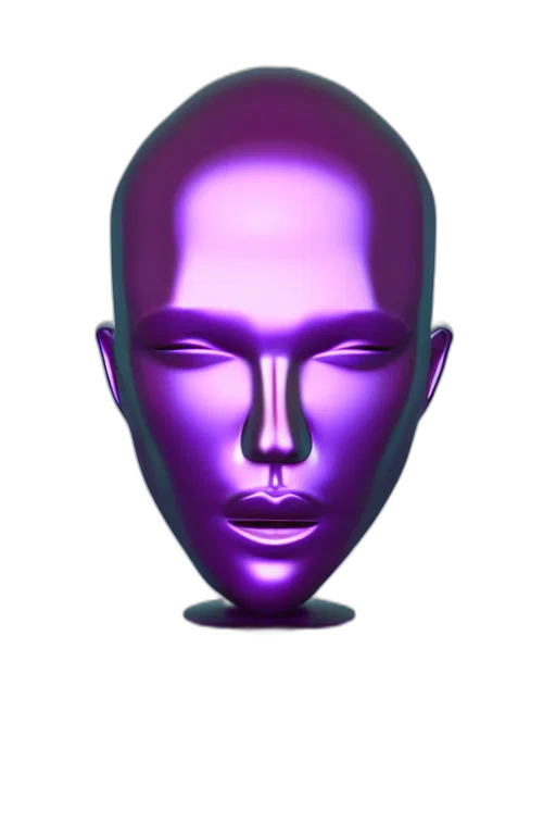 mask, face, crown, robot transparent PNG cut-out