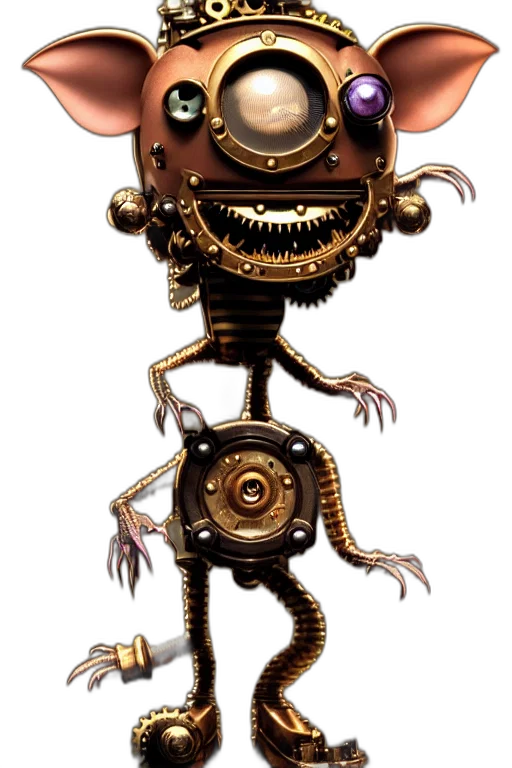robot, staff, creature, mask transparent PNG cut-out
