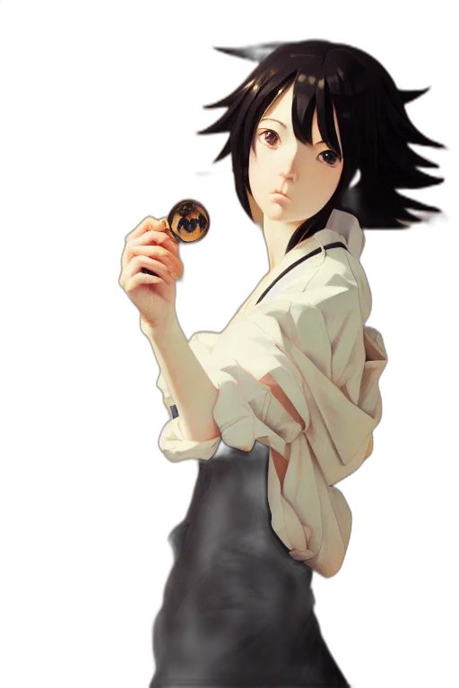 staff, weapon, dress, flower transparent PNG cut-out