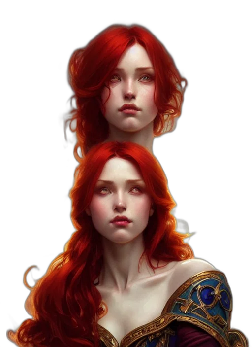 face, crown, hair, dress transparent PNG cut-out