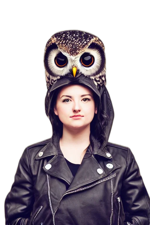 jacket, hat, animal, face transparent PNG cut-out