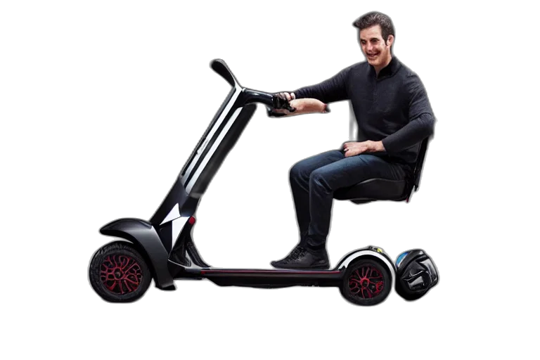 robot, car, mobility, scooter transparent PNG cut-out