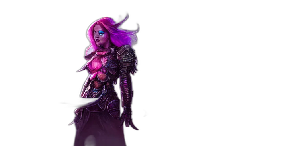 concept art, fantasy art, cyberpunk, pixel art transparent PNG cut-out