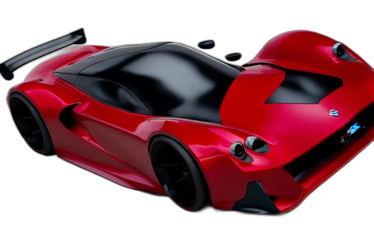 car, weapon, 3d render, photorealistic transparent PNG cut-out