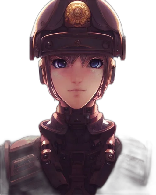 robot, face, staff, weapon transparent PNG cut-out
