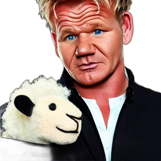 animal, photorealistic, cartoon, gordon transparent PNG cut-out