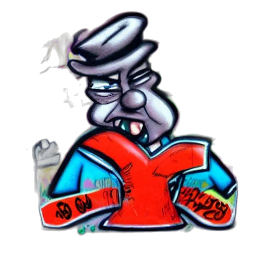 jacket, robot, staff, cartoon transparent PNG cut-out