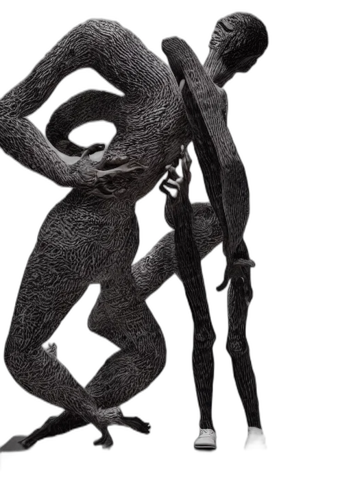 staff, mask, creature, sword transparent PNG cut-out