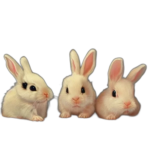 animal, food, 3d render, photorealistic transparent PNG cut-out