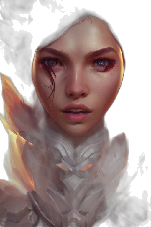 face, dragon, mask, fantasy art transparent PNG cut-out