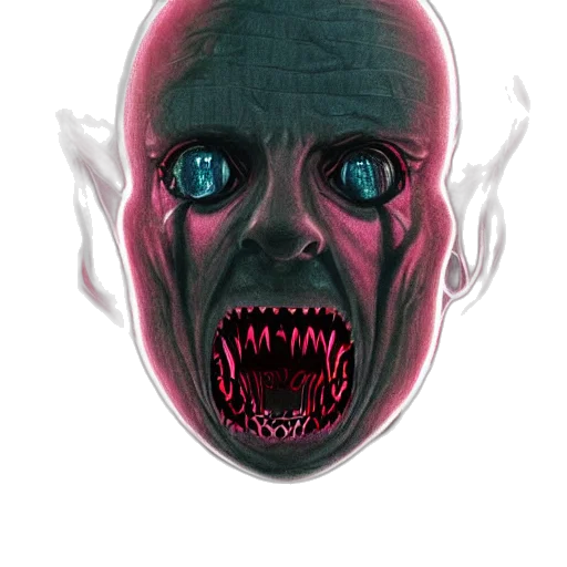 mask, face, creature, robot transparent PNG cut-out