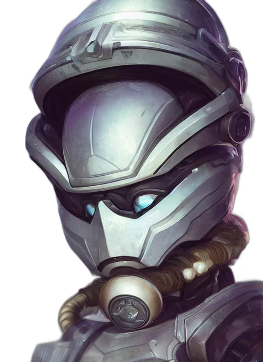 robot, face, mask, weapon transparent PNG cut-out