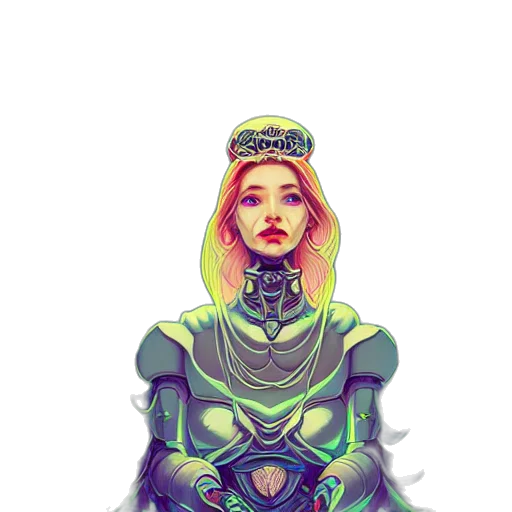 robot, dress, face, mask transparent PNG cut-out
